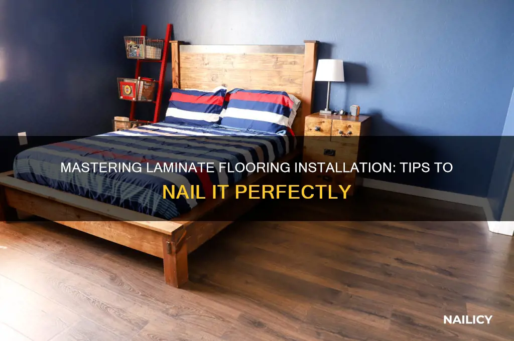 do you ever nail laminate wood flooring