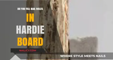 Should You Fill Nail Holes in Hardie Board? Expert Tips