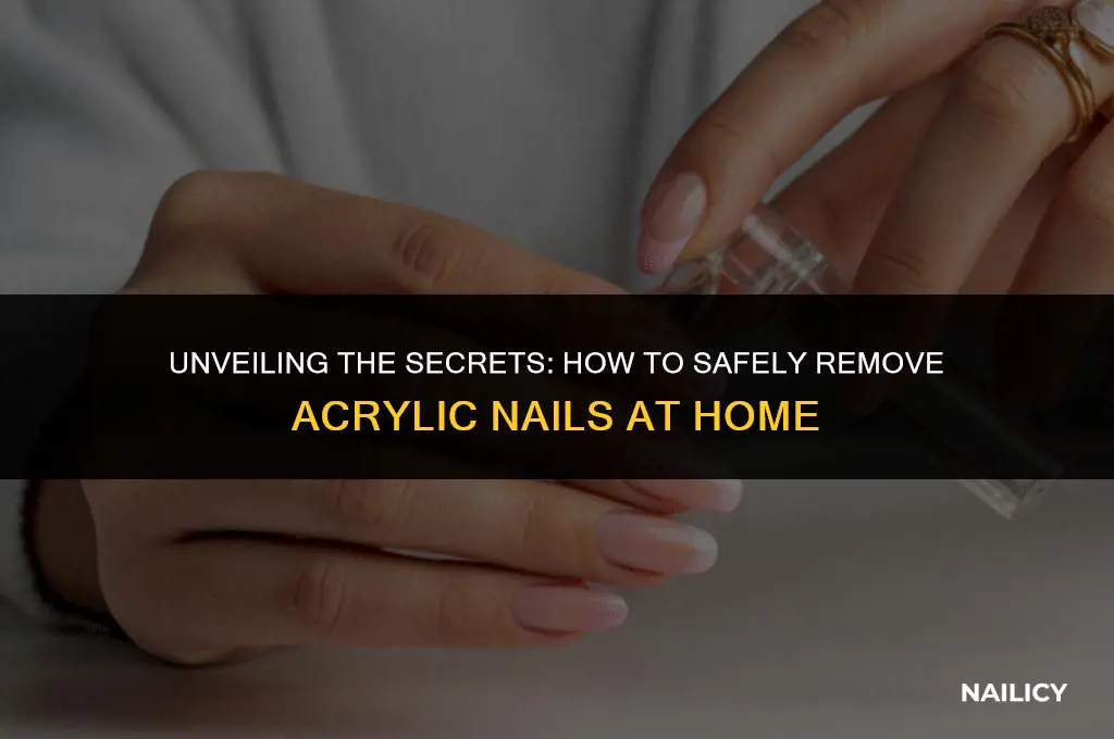 do you get acrylic nails off