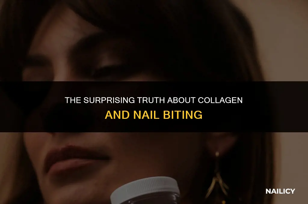 do you get collagen from biting your nails