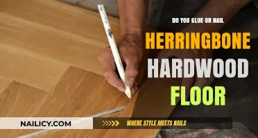 Herringbone Hardwood Flooring: Gluing vs. Nailing – Which Method is Best?