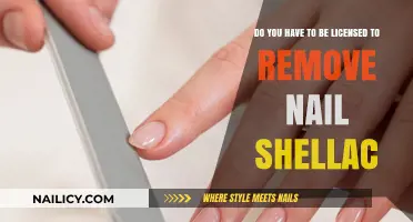 Nail Shellac Removal: License or No License?
