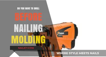 Drilling Before Nailing Molding: Essential Step or Optional Technique?