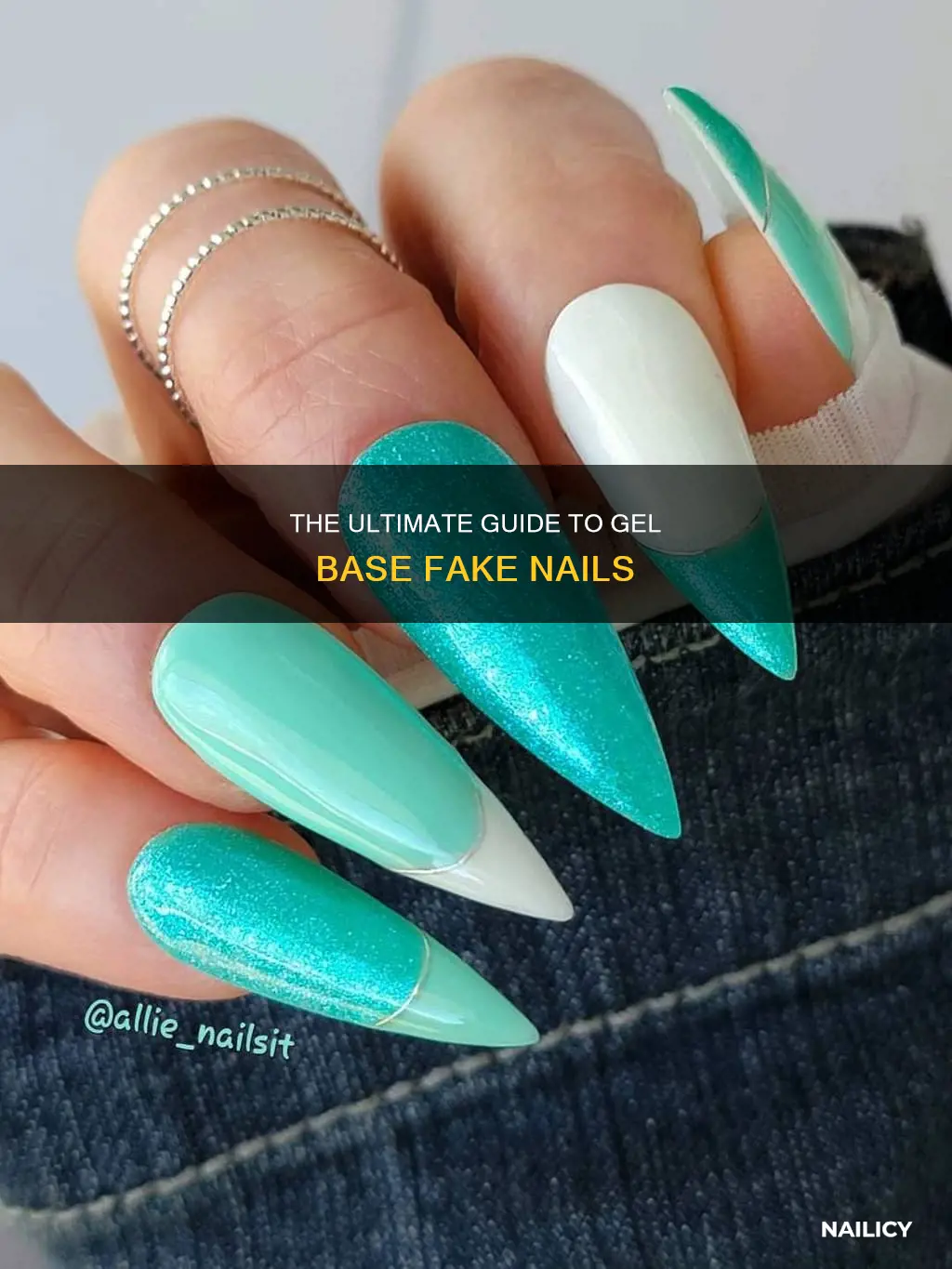 do you have to gel base fake nails before color