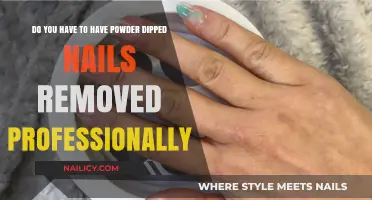 Powder-Dipped Nails: Professional Removal or DIY?