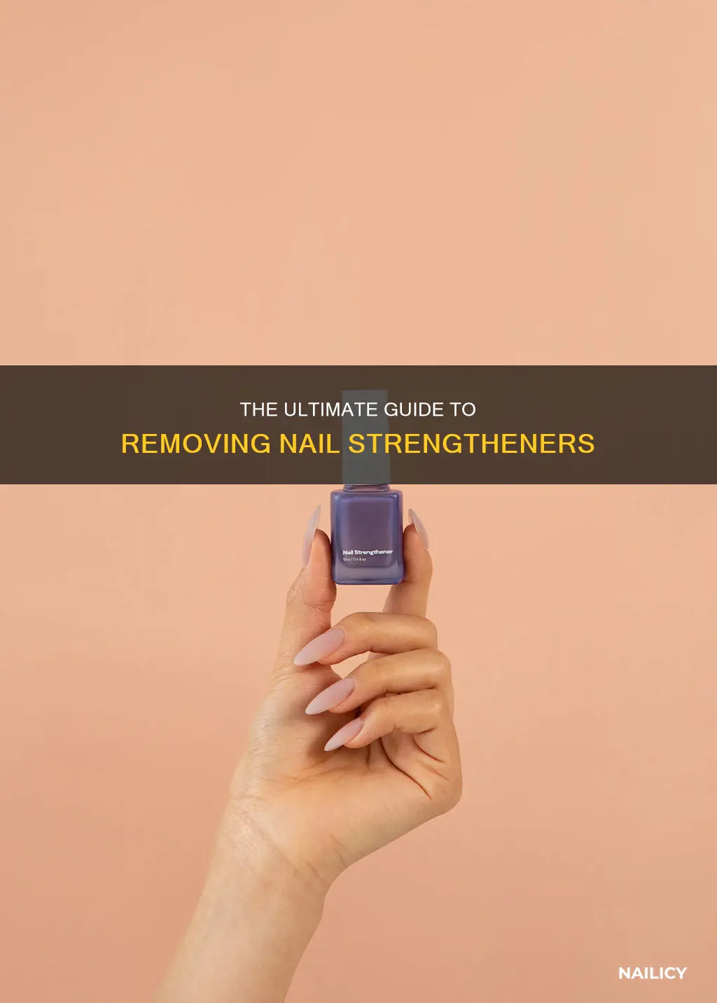 do you have to remove nail strengthener