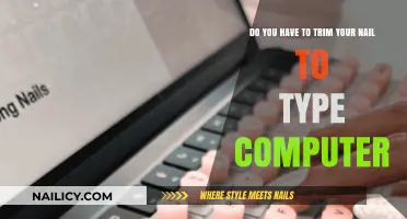 Typing Troubles: Nails and Keyboards Don't Mix