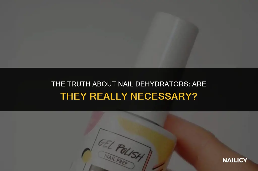 do you have to use a nail dehydrator