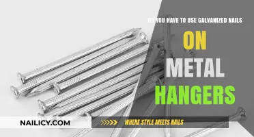 Galvanized Nails on Metal Hangers: A Must or a Myth?