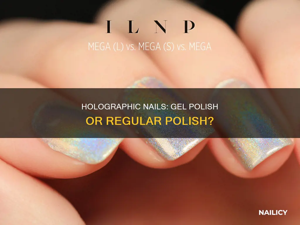 do you have to use gel polish for holographic nails