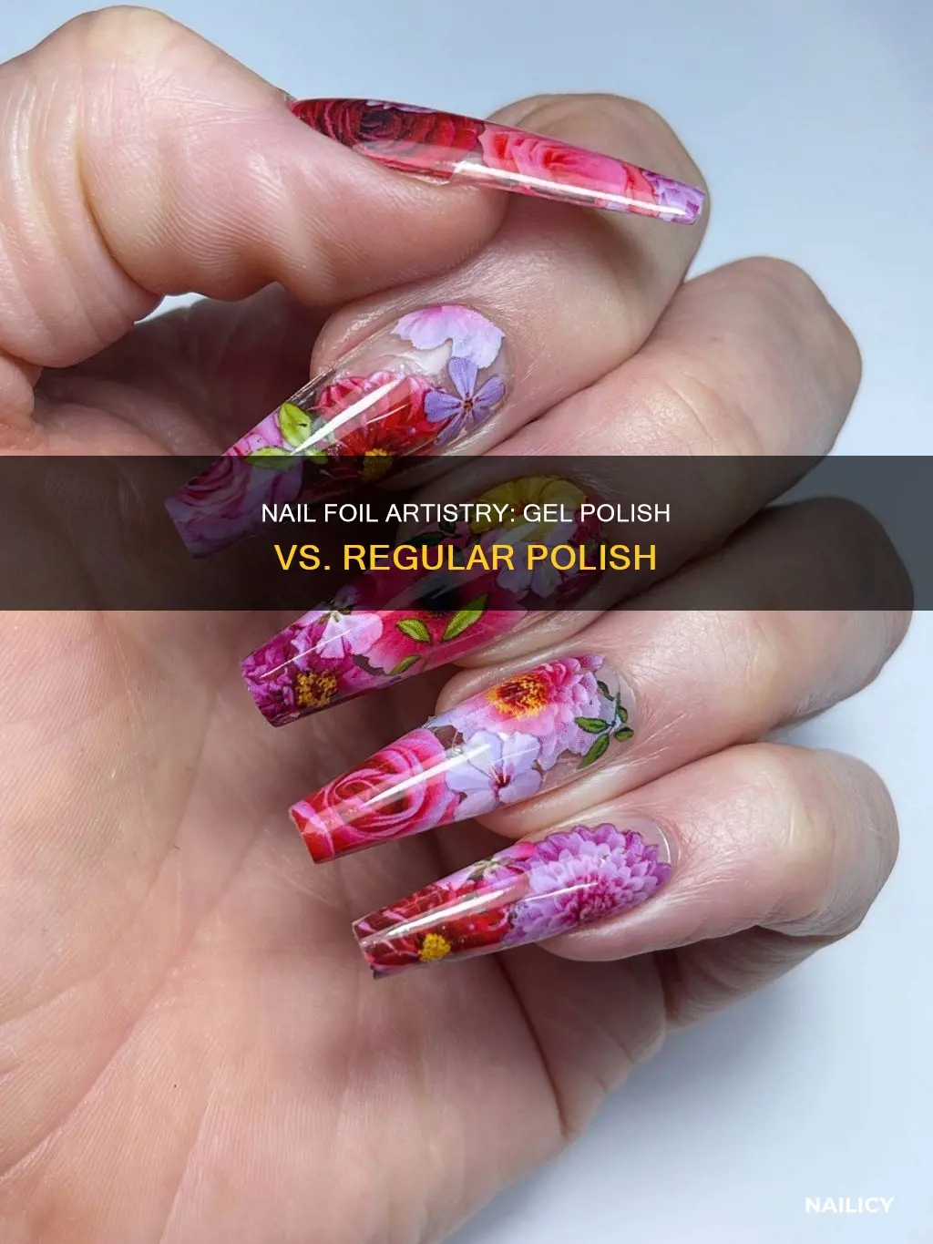 do you have to use gel polish for nail foil