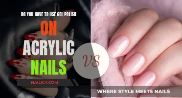 Gel Polish on Acrylic Nails: Is It Necessary?