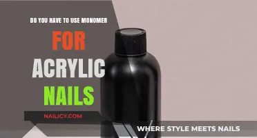Exploring Acrylic Nail Options: Monomer Use and Alternatives