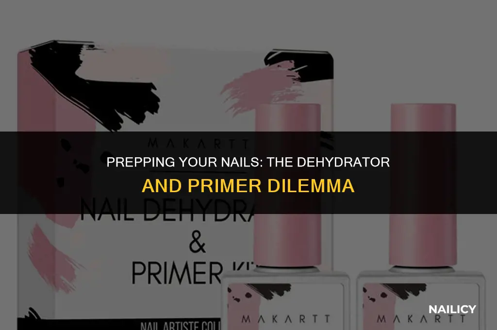 do you have to use nail dehydrator and primer