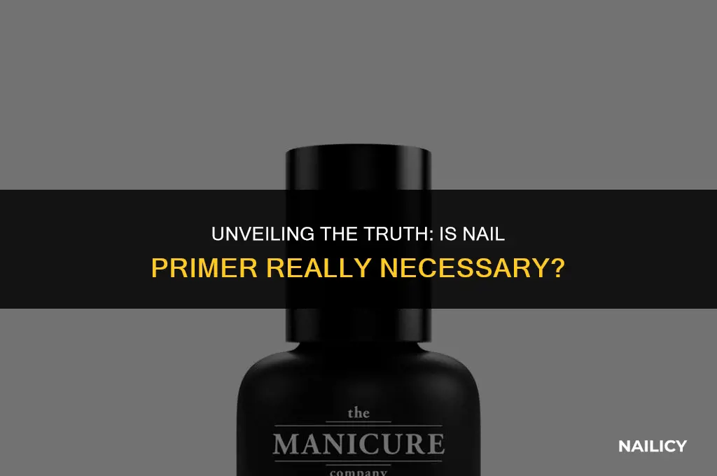 do you have to use nail primer