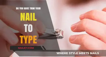 Typing and Nails: Trim for Efficiency?
