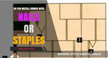 Nails vs. Staples: The Best Method for Installing Shakes