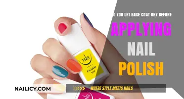 Should You Let Base Coat Dry Before Applying Nail Polish?