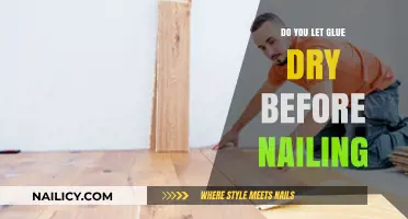 Should You Let Glue Dry Before Nailing? Expert Tips and Advice