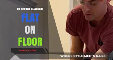 Nailing Baseboards Flat on Floor: Tips for a Seamless Finish