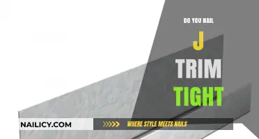 How to Nail J-Trim for a Tight Fit