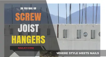 Nail or Screw Joist Hangers: Best Practices for Secure Installation