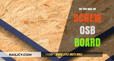 Nailing vs. Screwing OSB Board: Which Method Works Best?