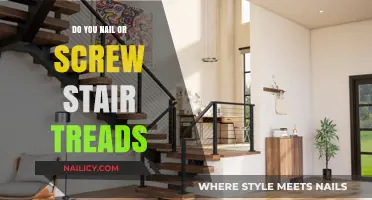 Nail or Screw Stair Treads: Which Method Ensures Safety and Durability?