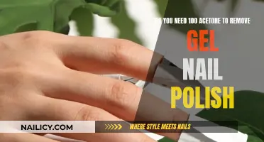 Pure Acetone: The Key to Quick Gel Polish Removal