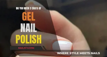 Gel Nail Polish: Two Coats Better Than One?