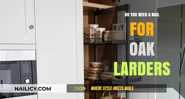 Nail or No Nail: Best Practices for Oak Larders Installation