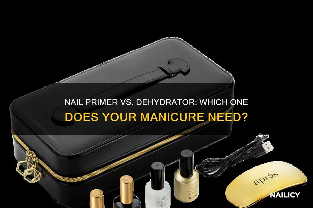 do you need both nail primer and dehydrator