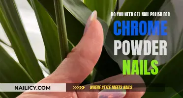 Gel Nail Polish: A Must for Chrome Powder Nails?