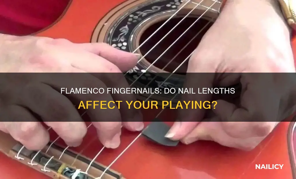 do you need long nails to play flamenco