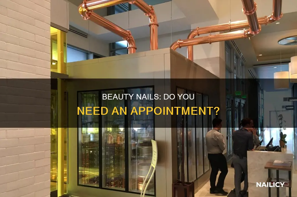 do you need to make an appointment at beauty nails