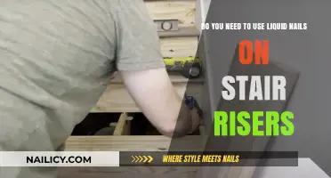 Staircase Makeover: Liquid Nails for Risers - A DIY Guide