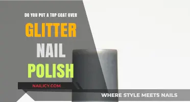 Should You Apply Top Coat Over Glitter Nail Polish? Tips & Tricks