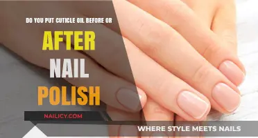 Cuticle Oil Before or After Polish: Nail Care Timing Tips