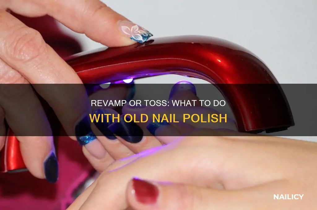 do you throw away old nail polish