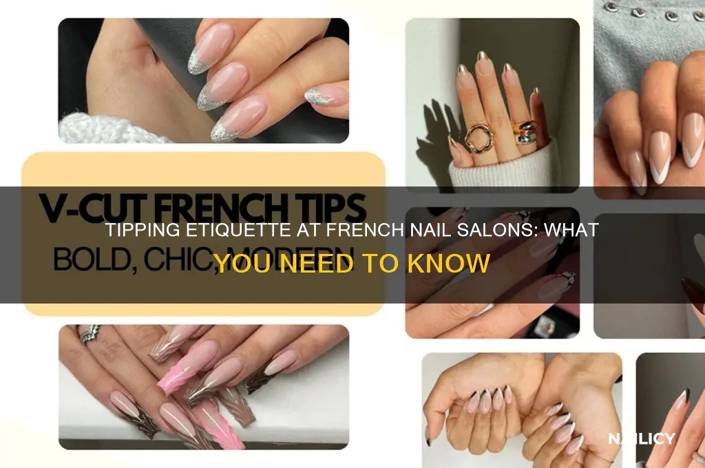 do you tip at nail salons in france
