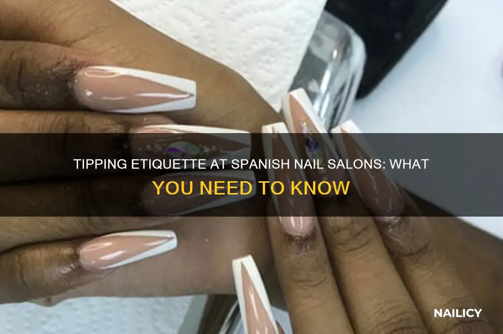 do you tip at nail salons in spain