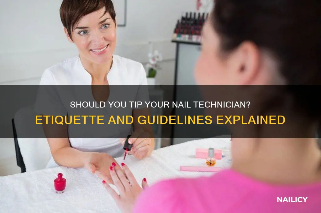 do you tip nail tech