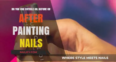 Nail Care Essentials: Cuticle Oil Before or After Painting?