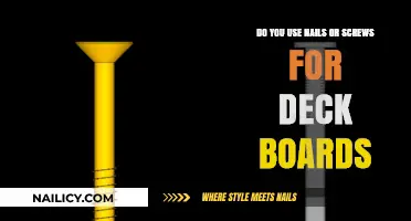 Nails vs. Screws for Deck Boards: Which Fastener Reigns Supreme?