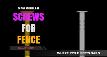 Nails vs. Screws for Fencing: Which Fastener Reigns Supreme?