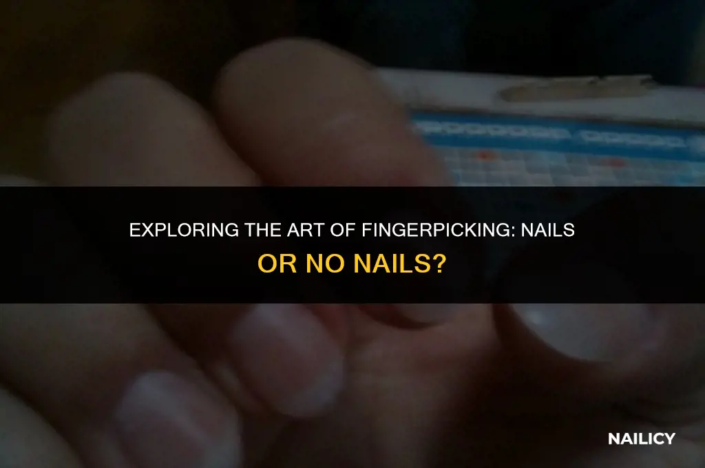 do you use nails when fingerpicking