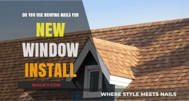 Roofing Nails for New Window Installation: A Comprehensive Guide
