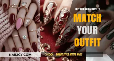 Nail Color Coordination: Must Your Manicure Match Your Outfit?