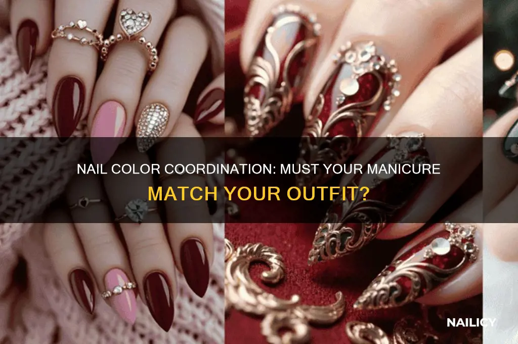 do your nails have to match your outfit