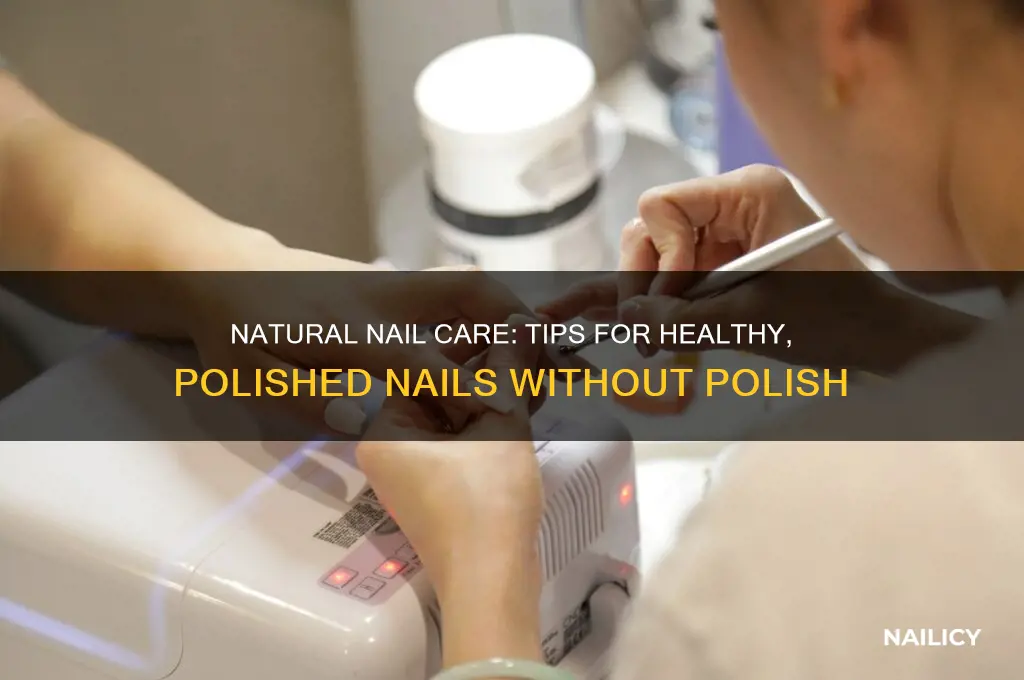 do your nails without nail polish